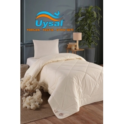 Tek Kişilik Merinos Kuzu Yün Yorgan