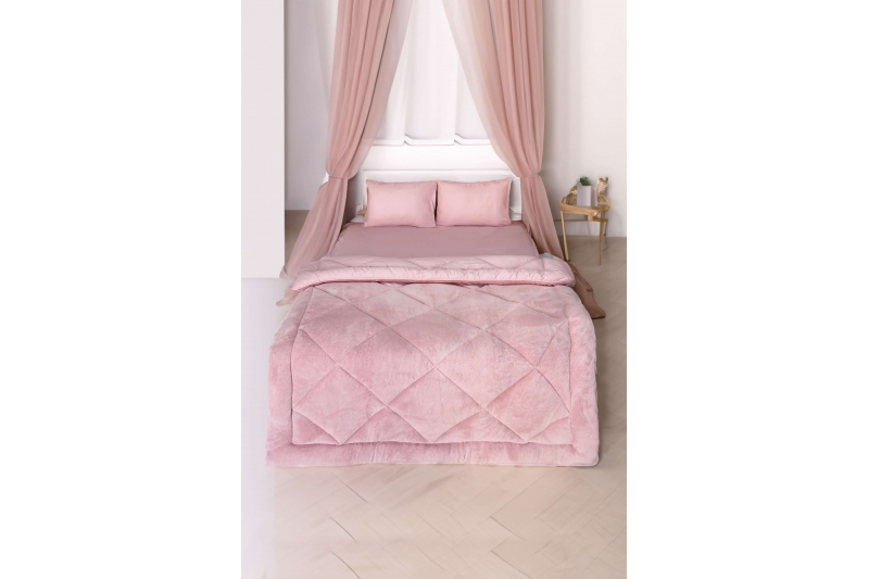 Wellsoft Silikon Yorgan Mürdüm