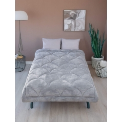 Wellsoft Silikon Yorgan Kahverengi