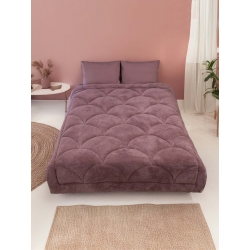 Wellsoft Silikon Yorgan Kahverengi