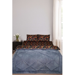 Wellsoft Silikon Yorgan Kahverengi